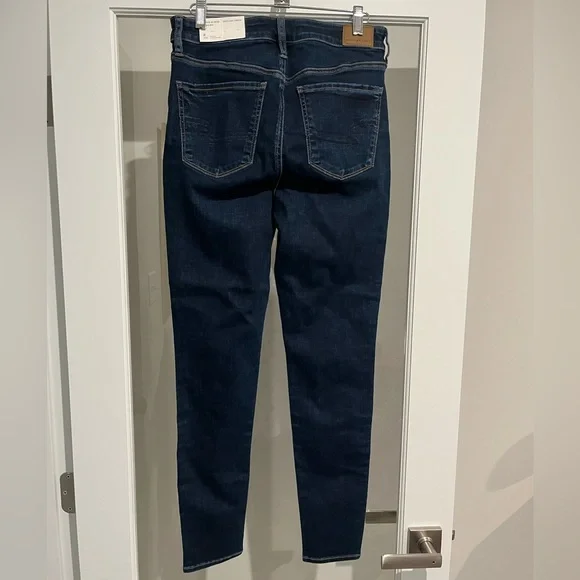 WOMENS AMERICAN EAGLE HI WAIST JEGGINGS SIZE 8 NWT - Picture 4 of 4